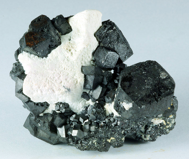 Magnetite and Ascarite - Brosso Mine, Brosso - Italy