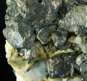 Arsenopyrite, Stolemberg mine, Gressoney-la-Trinit�, Valley of Aosta, Italy.