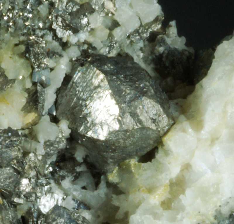 Arsenopyrite, Stolemberg mine, Gressoney-la-Trinit�, Valley of Aosta, Italy.