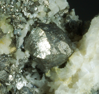 Arsenopyrite, Stolemberg mine, Gressoney-la-Trinit�, Valley of Aosta, Italy.