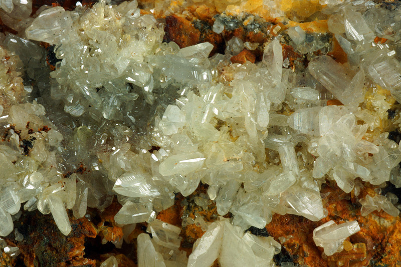 Cerussite - Churf�rst Ernst mine, B�nkhausen, Saxony-Anhalt, Germany