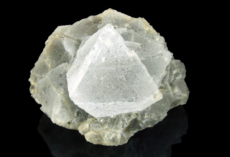 Fluorite, Quartz - 2nd Sovetskii mine, Dal'negorsk, Far-Eastern Region, Russia