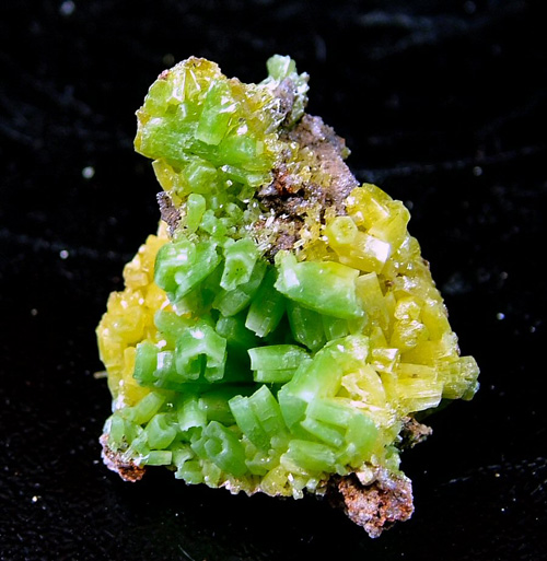 Pyromorphite - Daoping Mine (Tangping Mine), Gongcheng Co., Guilin Prefecture, Guangxi Zhuang Autonomous Region, China