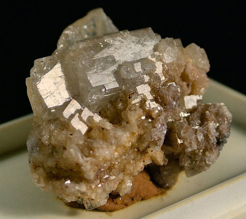 Hyalophane - Zagradski Potok Mine, Zagradski Creek, Busovača, Central Bosnia Canton, Federation of Bosnia and Herzegovina, Bosnia and Herzegovina