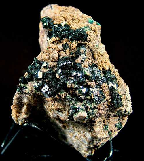 Libethenite - Katanga Copper Crescent, Katanga (Shaba), Democratic Republic of Congo (Za�re)