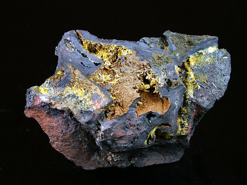 Legrandite - Ojuela Mine, Mapim�, Mun. de Mapim�, Durango, Mexico