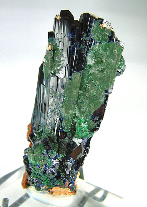 Azzurrite with Malachite - Tsumeb, Oshikoto Region, Namibia