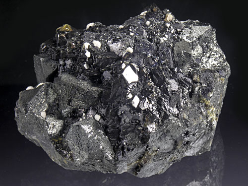 Tetrahedrite, Galena, Calcite, Sphalerite, Bournonite - Casapalca mine, Peru