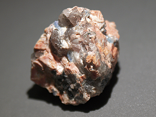 Jeremejevite - Mile 72 Road Marker, Erongo, Namibia