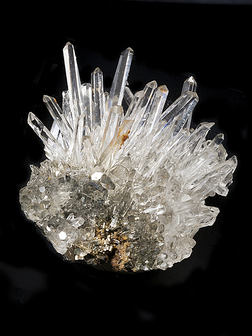 Quartz, Pyrite - Huaron, Pasco, Peru