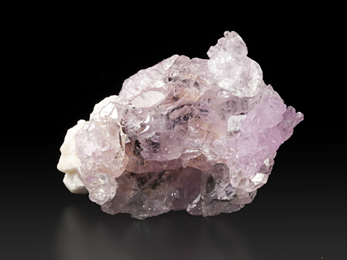 Quartz, var. Rose Quartz - Lavra da Ilha Pegmatite, Taquaral, Itinga, Minas Gerais, Brazil