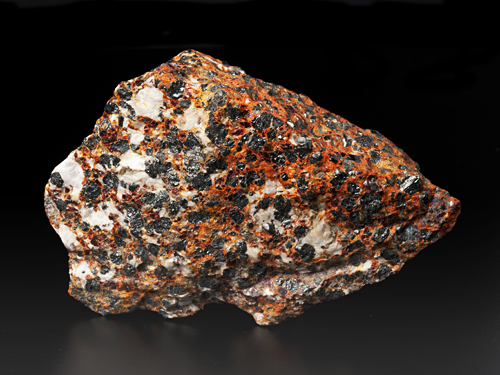 Zincite, Franklinite - Franklin mine, New Jersey, USA