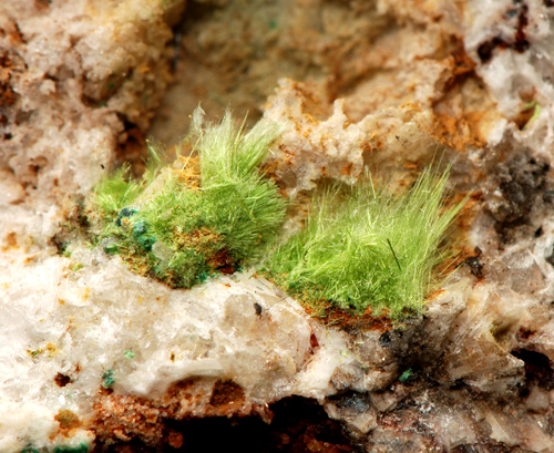 Agardite - Tiny-Arenas Mine, Oridda Valley, Fluminimaggiore, Carbonia-Iglesias Province, Sardinia, Italy