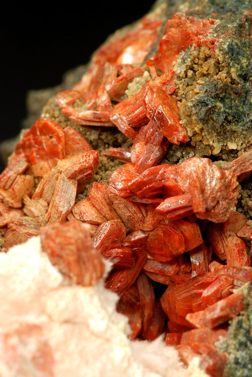 Heulandite and Mordenite - Drio le Pale, Buffaure Group, Fassa Valley, Trento Province, Trentino-Alto Adige, Italy