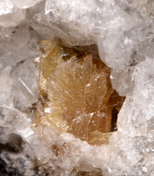 Barytocalcite and Witherite - Nentsberry Haggs Mine, Alston Moor District, North Pennines, Cumbria, England, UK