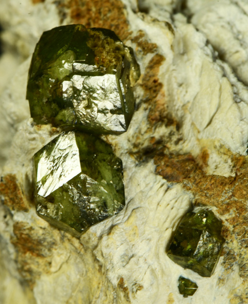 Demantoide - Sferlun mine, Malenco Valley, Sondrio Province, Lombardy, Italy
