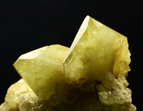 Brazilianite - Conselheiro Pena pegmatite district, Minas Gerais, Brazil