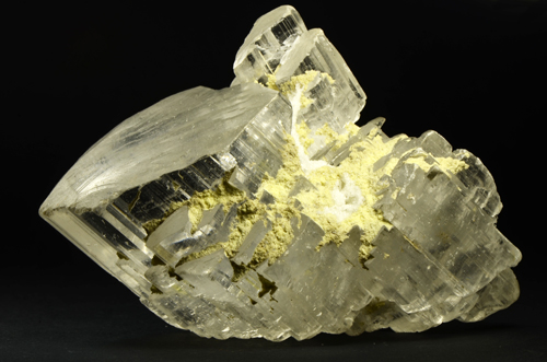 Gypsum - Racalmuto mine, Agrigento, Sicily, Italy
