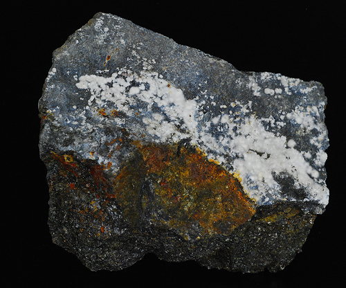 Canavesite and dypingite - Salvere level - Brosso mine - C�lea - L�ssolo - Canavese distr. - Torino prov. - Piedmont - Italy