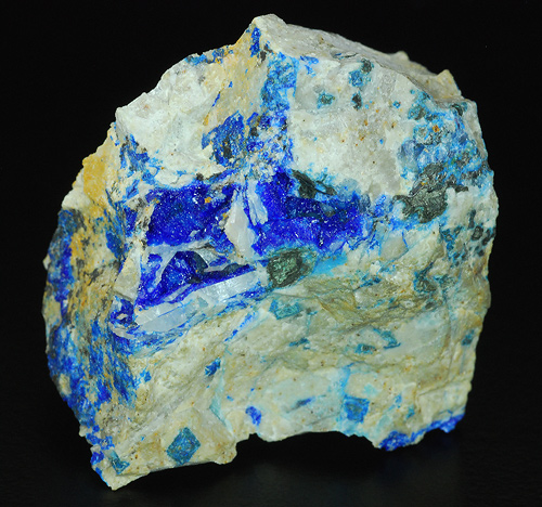 Linarite - Baccu Locci mine - Villaputzu - Cagliari prov. - Sardinia - Italy