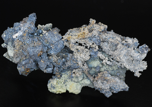 Silver and acanthite - Pr�bram - Central Bohemia reg. - Bohemia - Czech Republic