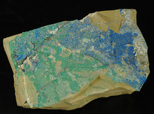 Santarosaite - Santa Rosa mine -�Santa Rosa-Huantajaya Distr. -�Iquique Prov. -�Tarapac� -�Chile  TYPE LOCALITY