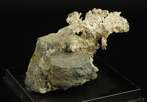 Silver var. Kongsbergite - Imiter Mine - Imiter Distr. - Tinghir Prov. - Dr�a-Tafilalet Region - Morocco