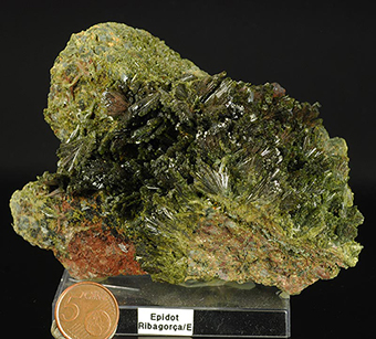 Epidote - Epidote occurrence - Escales reservoir - Ribagor�a - Huesca - Arag�n - Spain