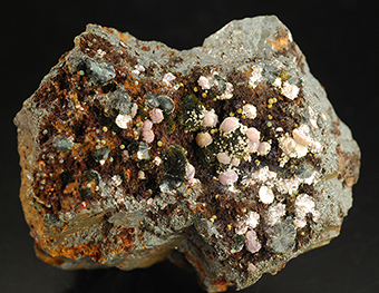 Strengite on goethite - Leve�niemi mine - Svappavaara - Kiruna - Norrbotten County - Sweden