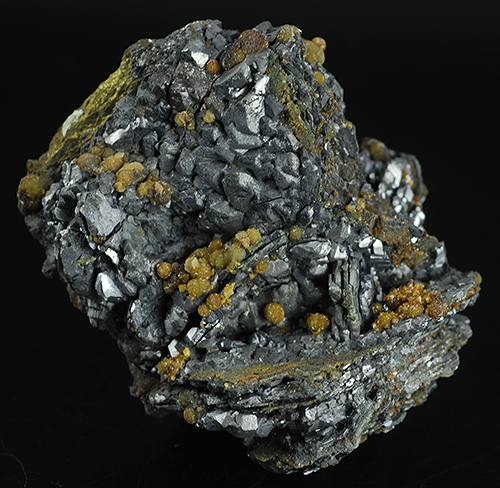 Galena ps. from pyrrhotite and siderite � Herja mine � Chiuzbaia � Baia Mare � Maramures  � Romania