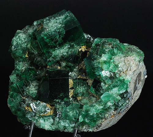 Fluorite � The Hidden Forest Pocket - Diana Maria mine - Frosterley - Weardale - Co. Durham � England � United Kingdom