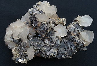 Arsenopyrite, galena and calcite - Trepča Stan Terg Mine - Trepča complex - Trepča valley - Kosovska Mitrovica - Kosovo