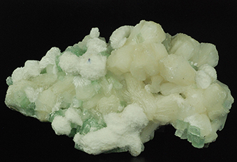 Stilbite, apofillite e scolecite - Jalgaon Distr. - Maharastra - India