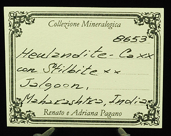 Heulandite-Ca and Stilbite - Jalgaon - Maharastra - India