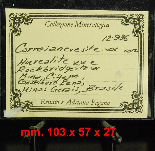 Correianevesite, hurealite and rockbridgeite - Mina Cigana - Conselheiro Pena - Minas Gerais - Brazil