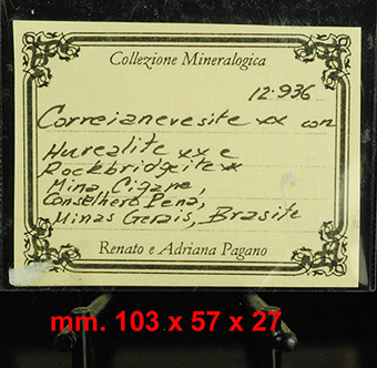 Correianevesite, hurealite and rockbridgeite - Mina Cigana - Conselheiro Pena - Minas Gerais - Brazil