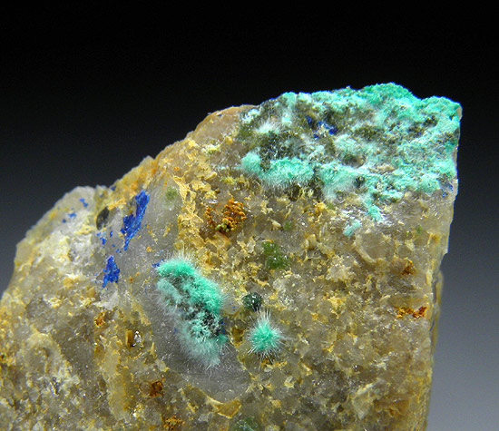 Mixite - Mine du Cap Garonne, Pradet, Var, Provence-Alpes-C�te d'Azur, France