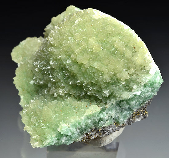 Aragonite var. Strontian - Boccheggiano mines, Montieri, Grosseto Province, Tuscany, Italy