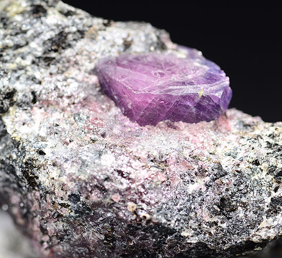 Corundum var. Ruby - Ambahatraso- Hiosy - Madagascar