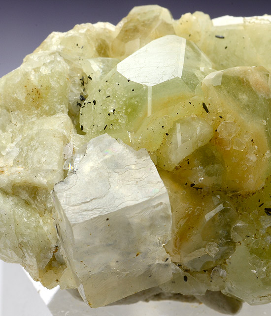 Datolite with Fluorite - Primorskiy Kray - Dalnegorsk - Russia
