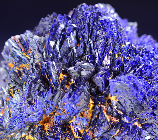 Azurite - Shilu Mine, Yangchun Co., Yangjiang Prefecture, Guangdong Province, China