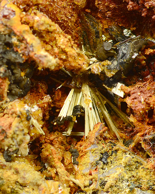 Strunzite - Hagendorf Sud - Oberplalz - Bayern - Germany (Type Locality)