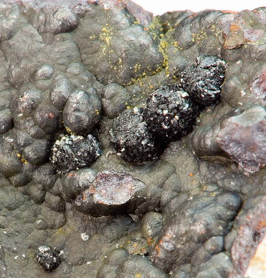 Dufrenite - Hoff auf mich Mine, Ullersreuth, Hirschberg, Vogtland, Thuringia, Germany /Type Locality)