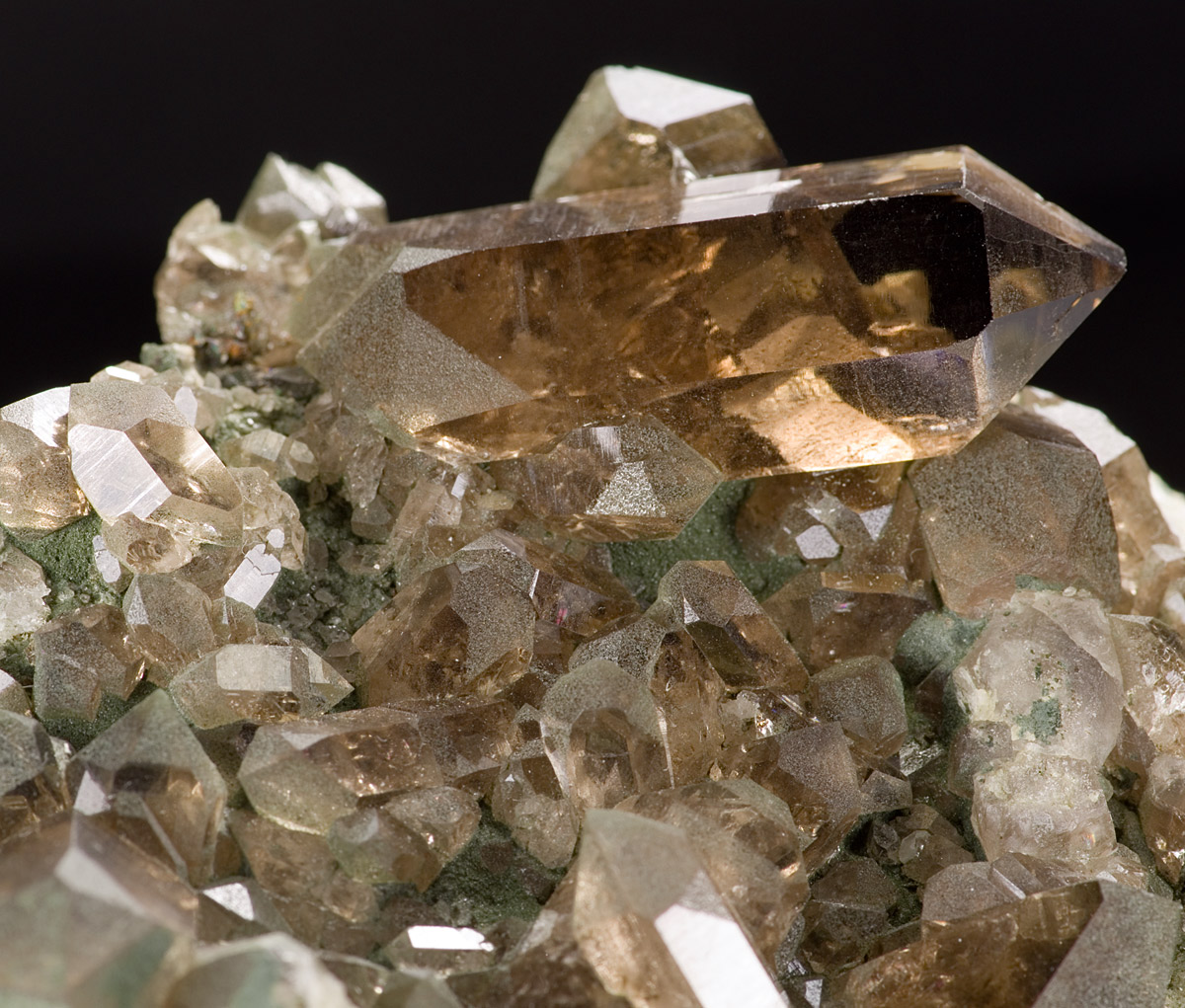 Smoky Quartz - La Fibbia, St Ghottard, Tessin, Switzerland