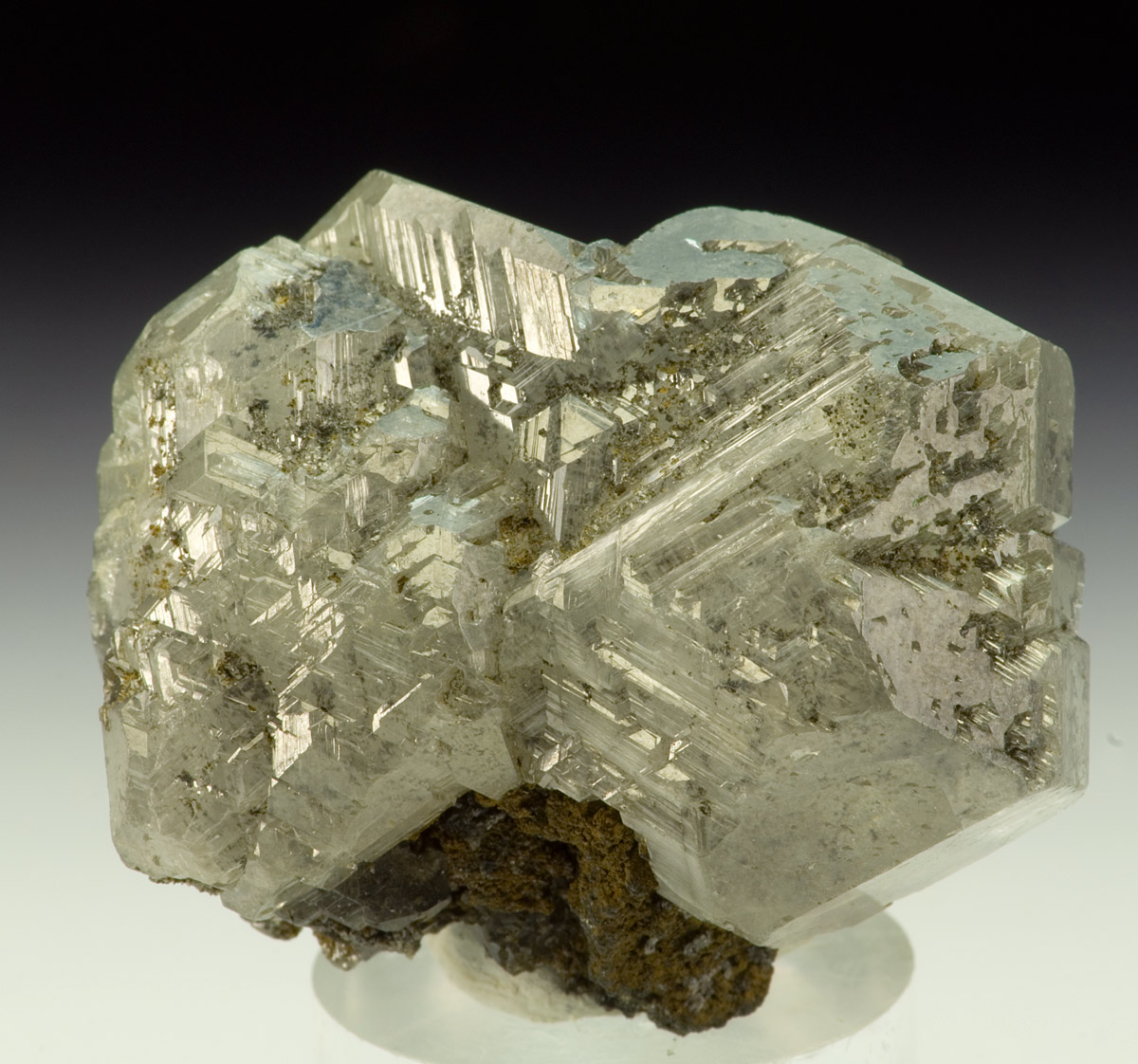 Cerussite with Mottramite - Tsumeb Mine, Tsumeb, Otjikoto Region, Namibia