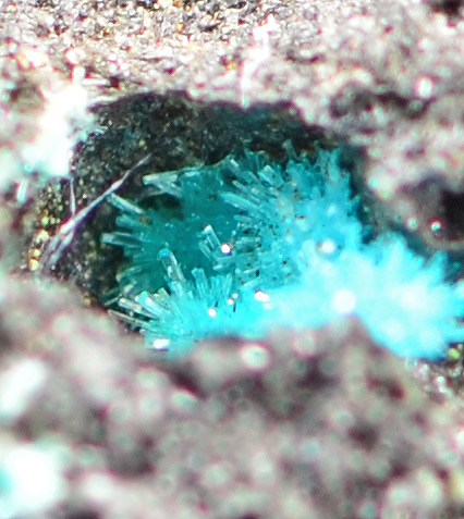 Caledonite  - Schlackental (slag locality), Oberschulenberg, Clausthal-Zellerfeld, Harz, Lower Saxony, Germany