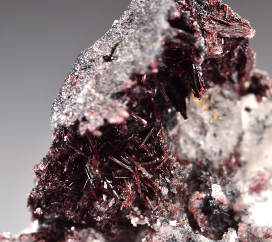Piemontite - Praborna Mine, Saint Marcel, Aosta Valley - Italy (Type Locality)