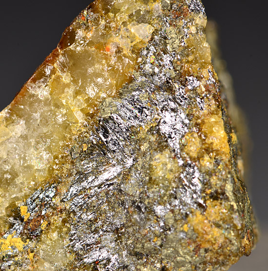 Eclarite - B�renbad Mine (B�rnbad Mine), Scharnbachgraben, Hollersbach valley, Hohe Tauern, Salzburg, Austria (Type Locality)