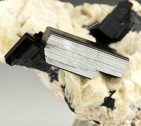 Arfvedsonite on K Feldspar - Mount Malosa, Zomba District, Malawi