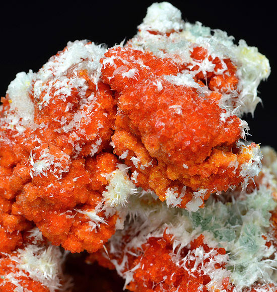 Botryogen with Halotrichite - Santa Elena Mine, La Alcaparrosa, San Juan, Argentina